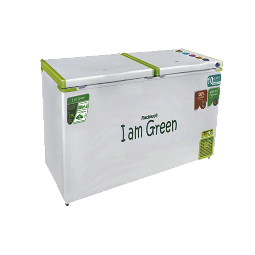 Rockwell Green Freezers are best buy commercial double door 350 liters deep freezer in India, GFR 350DDU