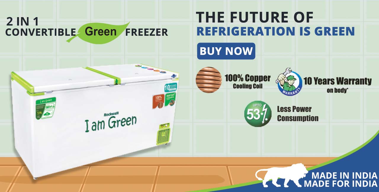Rockwell Green Freezer, Rockwell Deep Freezer, Green Initiation