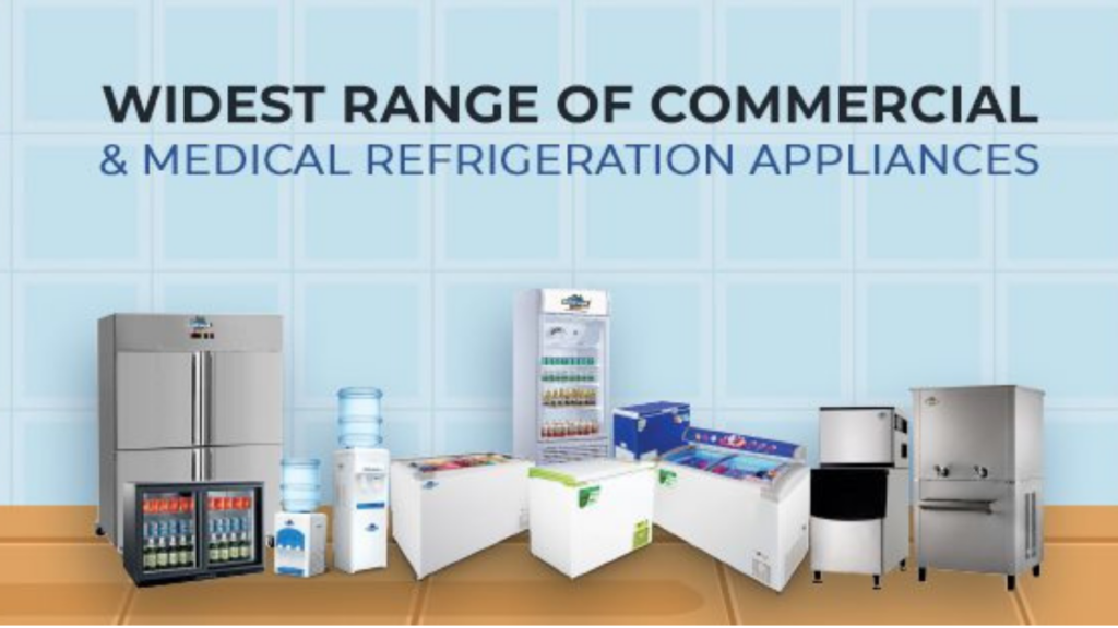 Rockwell Industries all range freezers